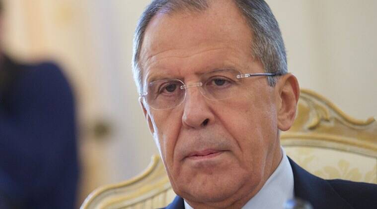 Russian Foreign Minister Sergey Lavrov.