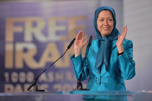 Mrs. Maryam Rajavi, President-elect of the National Council of Resistance of Iran (NCRI).