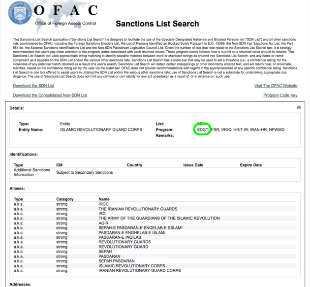  US DEPARTMENT OF THE TREASURY