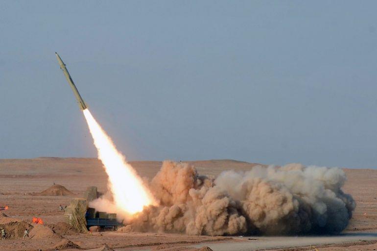 Iran's President Hassan Rouhani unveiled the country's latest domestically produced ballistic missile , saying such weapons are necessary for defence in the Middle East.