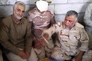 Qassem Suleimani and Hadi al-Ameri head of Badr Organization