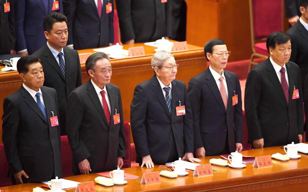 Chinese leaders and former leaders