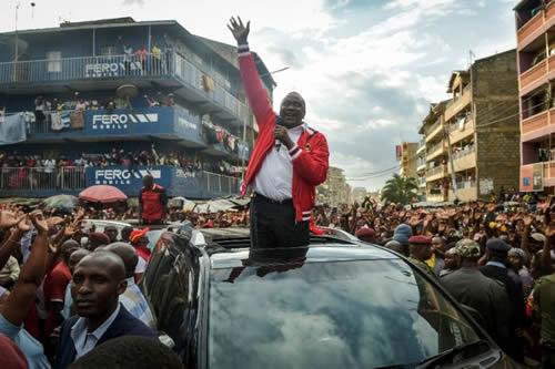 Kenyatta is set to emerge as victor in Thursday's election