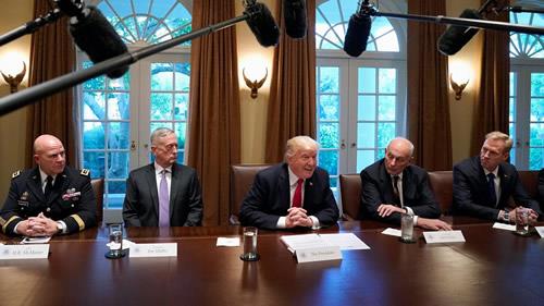 Trump is expected to roll out a broader US strategy on Iran that would be more confrontational.