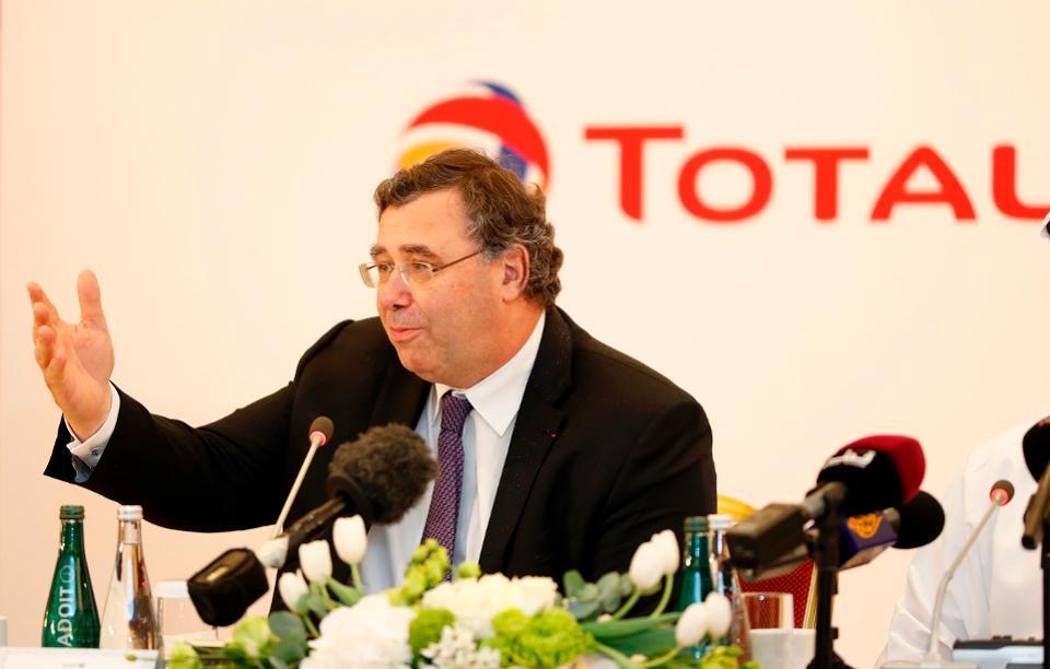 Chairman and CEO of French energy company Total, Patrick Pouyanne