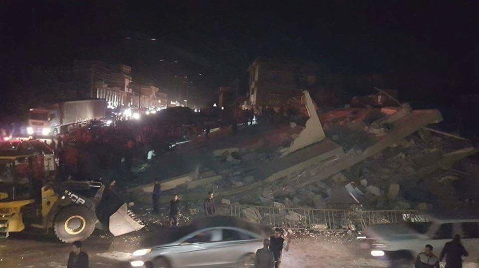 More scenes of vast destruction following Iran's recent quake.