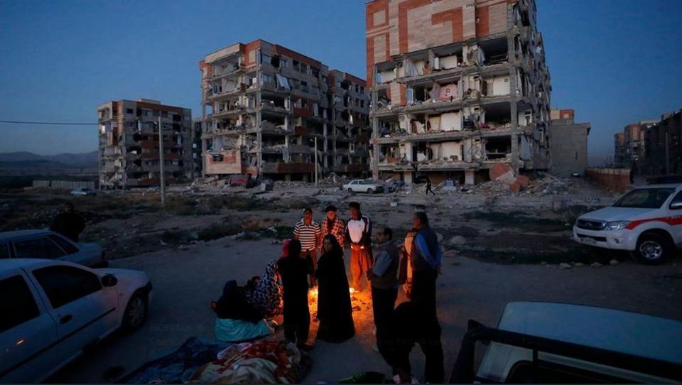 A 7.3-magnitude earthquake shook Sarpol-e Zahab in Iran's Kermanshah province
