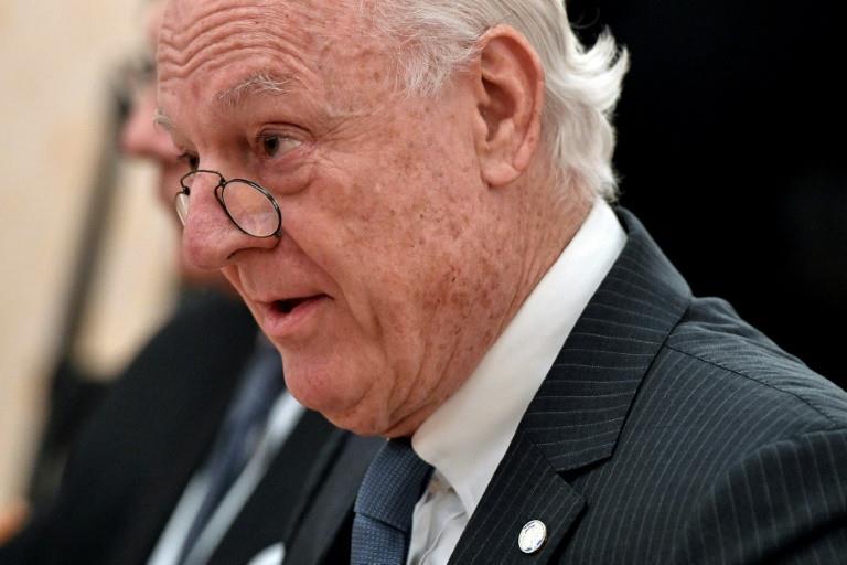 Staffan de Mistura says he is a 'chronic optimist'