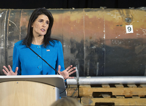  Ambassador Nikki Haley