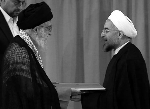 Khamenei is giving presidential decree to Rouhani