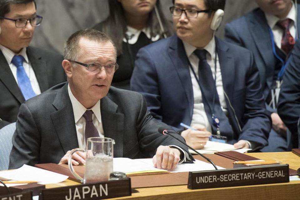 Under-Secretary-General for Political Affairs Jeffrey D. Feltman at the Security Council briefing on Non-proliferation.