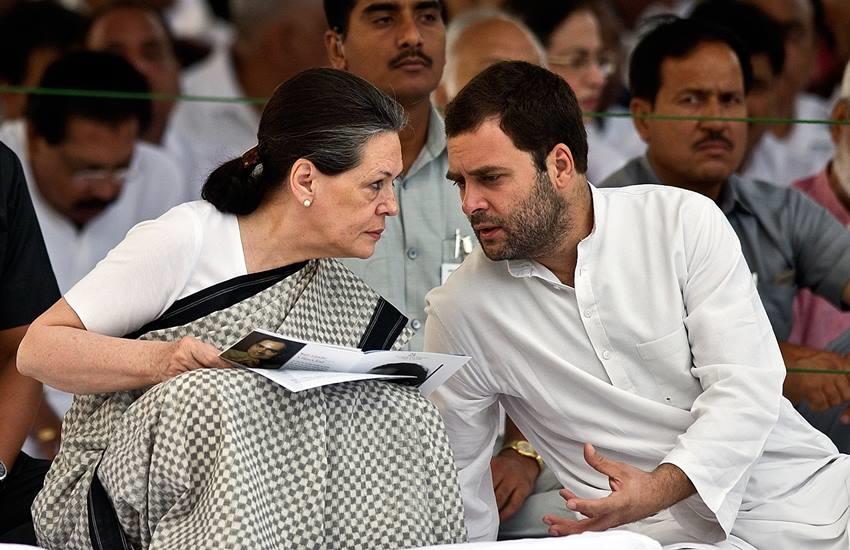 Rahul Gandhi and Sonia Gandhi