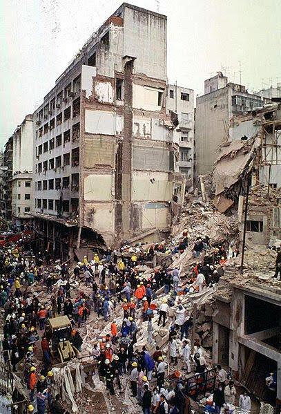 The AMIA community centre bombing on July 18, 1994