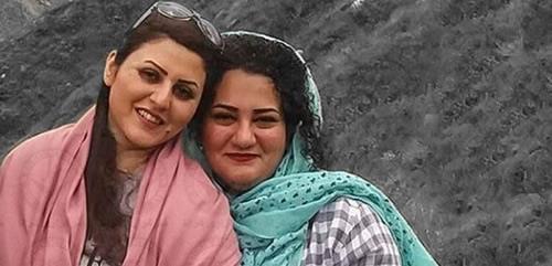 Political prisoners Golrokh Iraee and Atena Daemi 