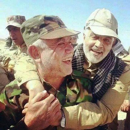 The 2 Criminals Qassem Suleimani, commander in chief of the Iranian Quds force and Hadi Al Ameri in Iraq