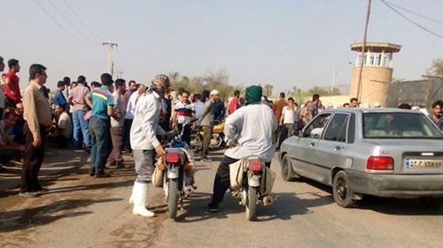 Haft-Tappeh employees' protest