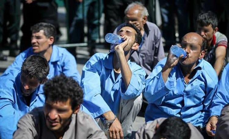 Iran Regime Parades Shackled Youths in Despicable Form of Punishment