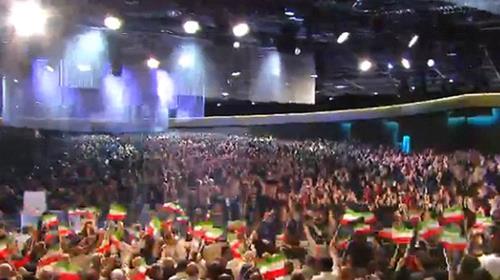  Iranian Resistance gather 