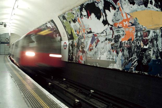 Holborn underground station.