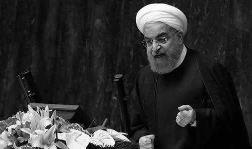 President Hassan Rouhani even warned he could ramp up his nuclear missile program