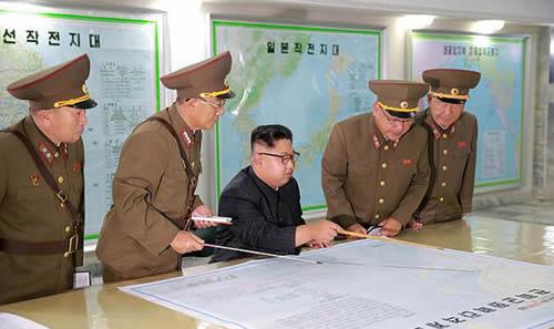 Kim Jong-Un is also building nuclear weapons in North Korea
