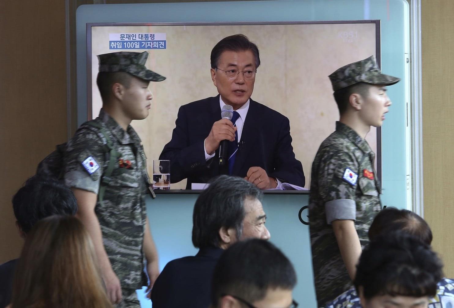 No American strike on North Korea without my consent, says South's president