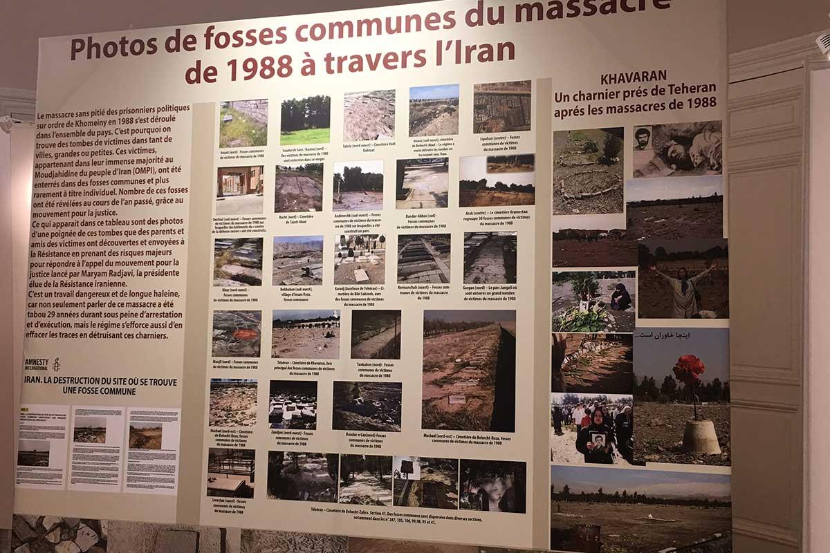  The campaign calling for justice obtained new information about the slaughter, including a large number of names of the victims, as well as the locations of numerous mass graves which the mullahs had previously concealed