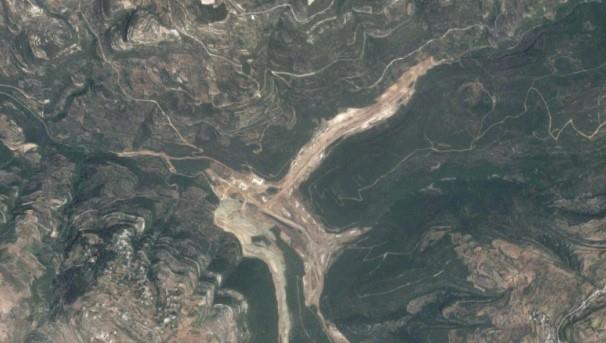  A site near the northern Syrian city of Banias where Iran is reportedly constructing a missile factory. (Screen capture: Google Maps)