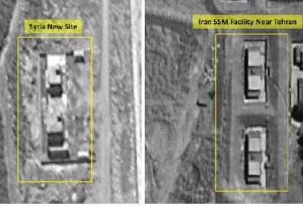 The facilities in Syria (left) and in Iran | Photo credit: ImageSat International (ISI) 