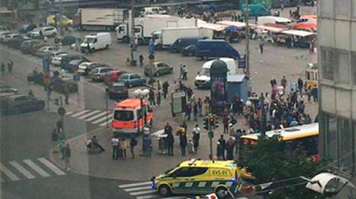 Turku Market Square in Finland