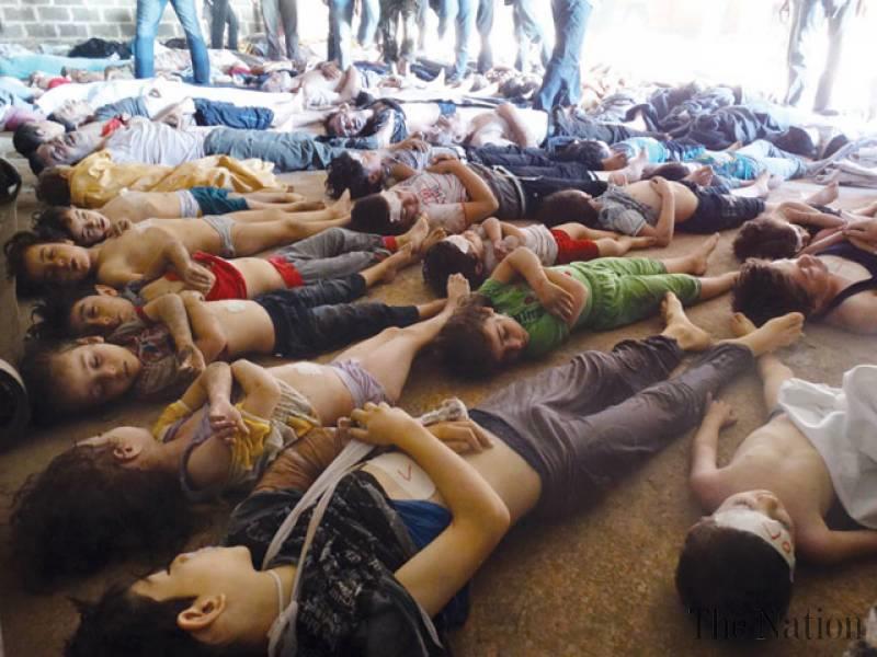  1,400 die in Syria chemical attack