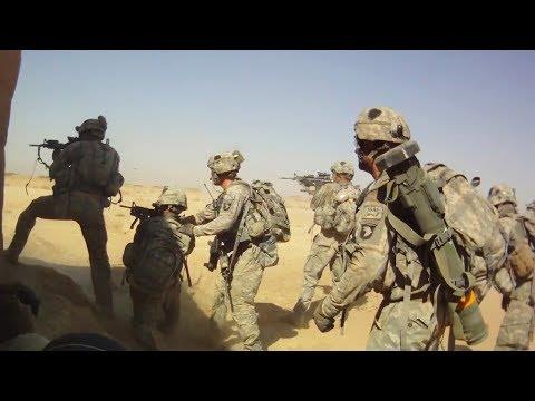 US Army Soldiers Combat Footage in Afghanistan - Firefights With Taliban Afghanistan War