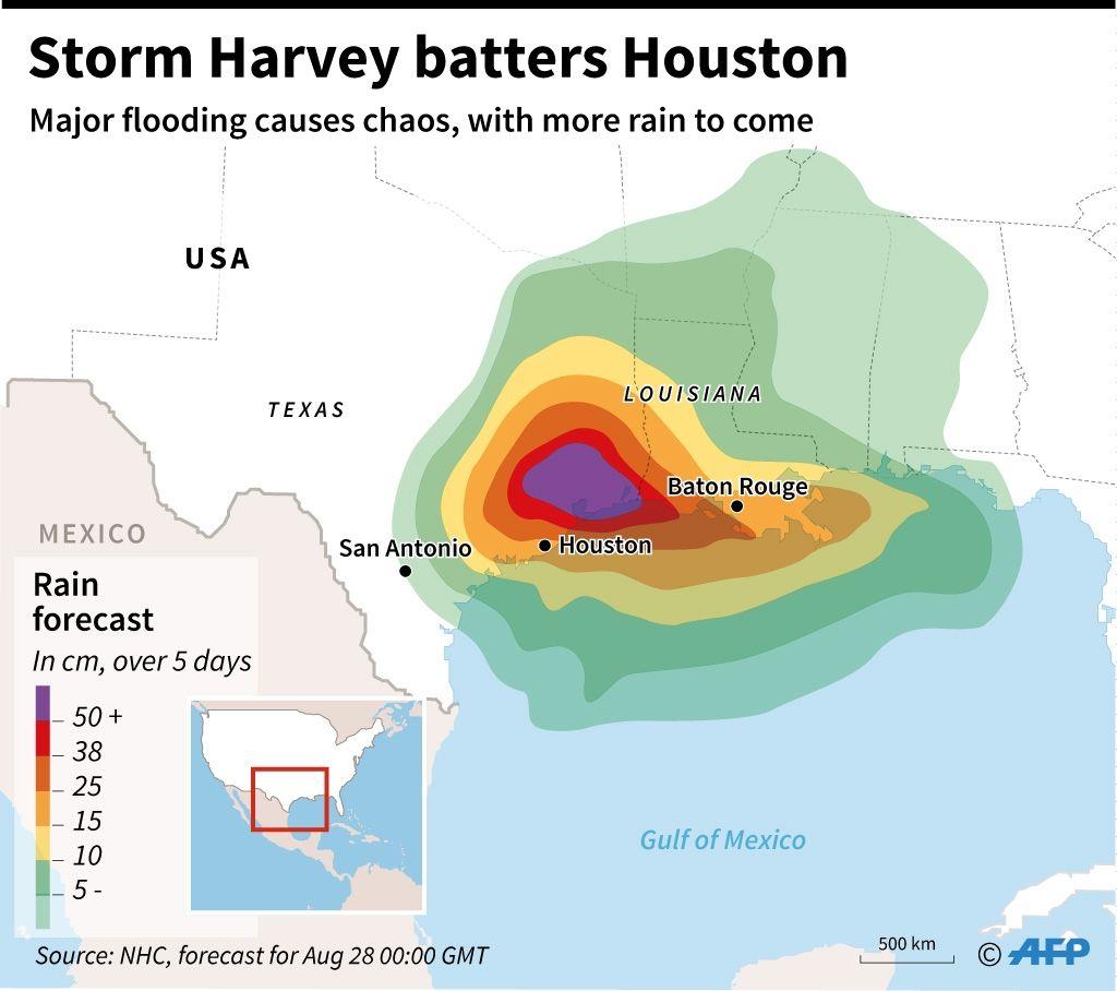  The National Hurricane Center said the stormwould move into the Gulf before doubling back midweek, bringing even more rain