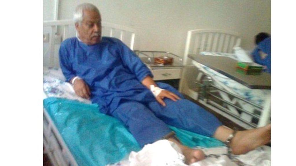 Hashem Khastar the 57 years old Iranian Agricultural Engineer and a retired teacher and leader of the Association of Teachers Union in the city of Mashhad