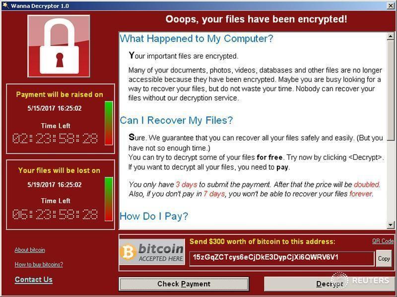 FBI arrested cyber expert who ended WannaCry attack: U.S. Marshall Service. Dustin Volz. 2 Min Read. A screenshot shows a WannaCry ransomware demand