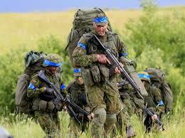  Lithuanian army soldiers take part in Suwalki gap defence exercise in Mikyciai, Lithuania, June 17, 2017