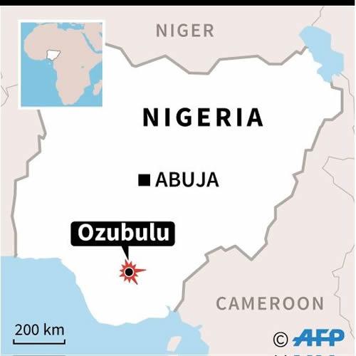 Map of Nigeria 