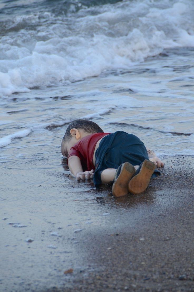 A picture that shook the world of the plight of the Syrian Refugees