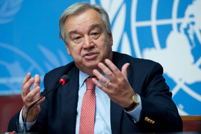 United Nations Secretary General Antonio Guterres