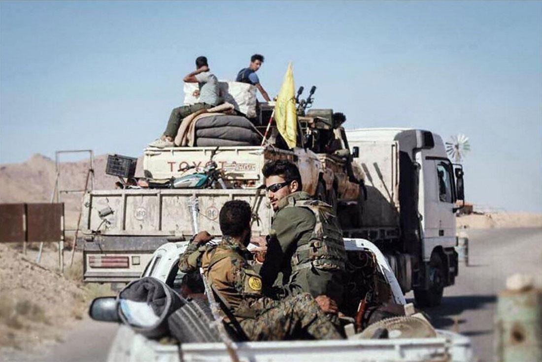  Nujaba fighters in Syria heading towards 