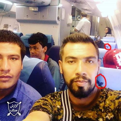 NB @USTreasury: Iran Air's logo visible on head rest behind militiaman's shoulder. Proof positive Iran Air has been flying fighters toSyria 