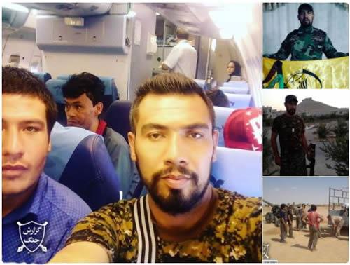Afghans of IRGC's Fatemiyoun brigade on board the Iranian airliner,Tehran-Damascus; Next in Tadmur,Syria