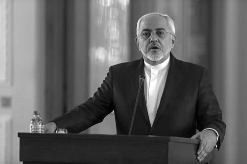 Iranian Foreign Minister Mohammad Javad Zarif speaks at a press conference in Tehran, Iran, Tuesday, Jan. 31, 2017. 