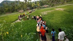 Myanmar has been laying landmines across a section of its border with Bangladesh for the past three days