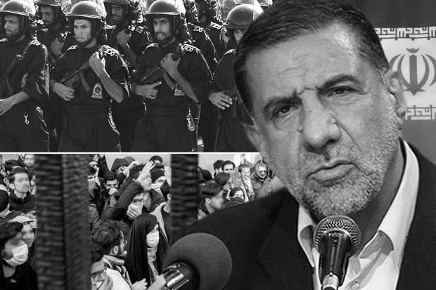  Brigadier General Esmail Kowsari warned of an 'iron fist' to crush protests