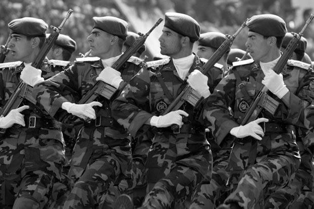 IRON FIST!! Iran's elite Revolutionary Guard are one of the nation's most powerful organisations