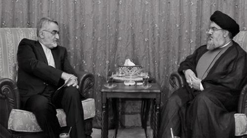  Hassan Nasrallah and Alaeddin Boroujerdi