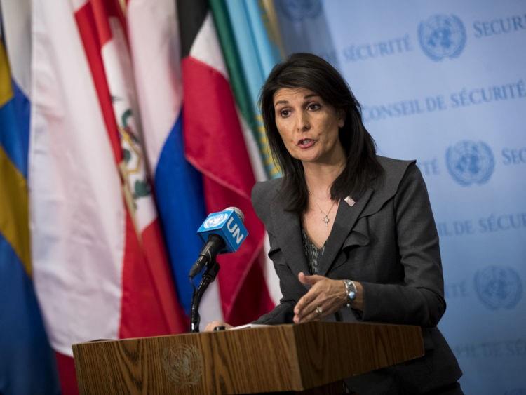 Nikki Haley called for an emergency UN meeting on the Iran situation