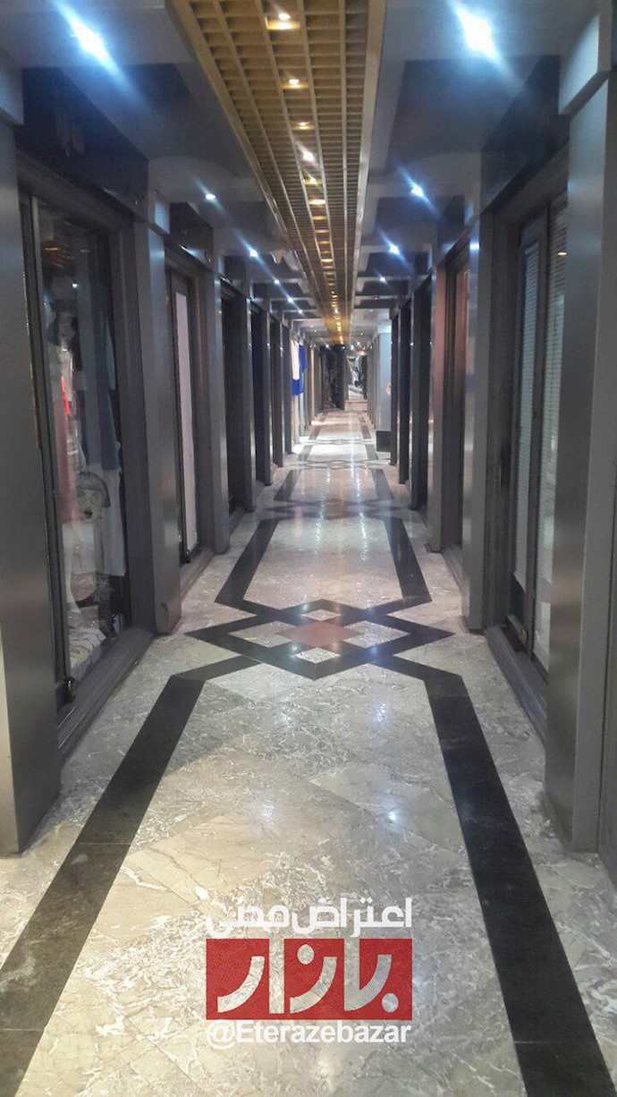 Tehran malls refuse to open their stors