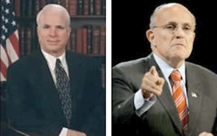 Giuliani and McCain Supported Bush Administration’s Measures on IRGC and Qods Force